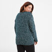 Pull col bateau bleu canard femme grande taille