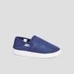 Chaussons doublure fausse fourrure bleu gar&ccedil;on
