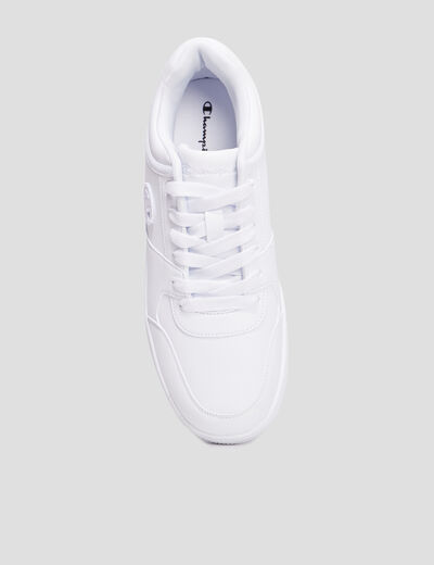 Tennis à lacets Champion blanc homme