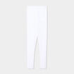 Legging grossesse en coton blanc femme maternit&eacute;