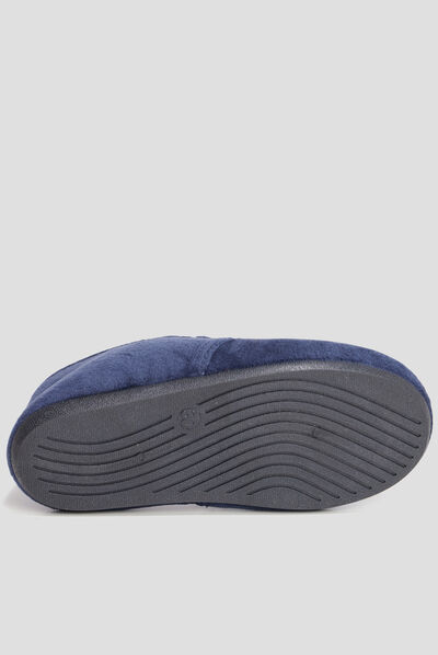 Chaussons Creeks motif California bleu marine garçon