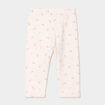 Pantalon de jogging avec noeud creme b&eacute;b&eacute; fille