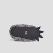Chaussons fausse fourrure gris garçon