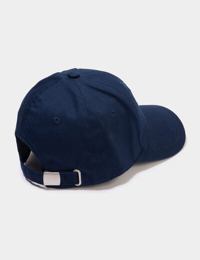 Casquette en coton bleu marine gar&ccedil;on