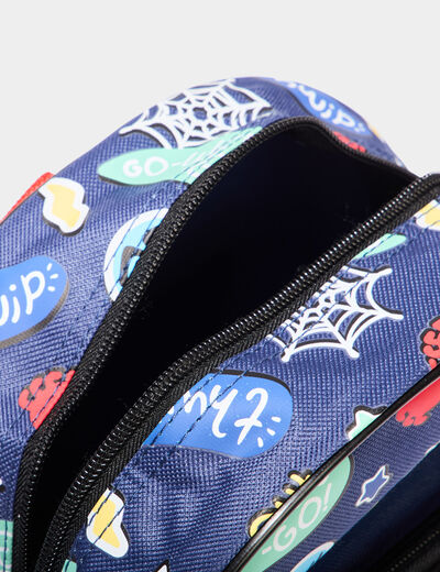Sac à dos Spider-Man bleu marine garçon