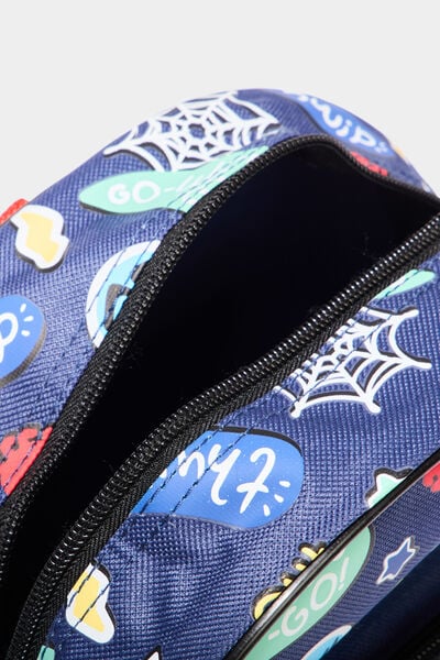Sac &agrave; dos Spider-Man bleu marine gar&ccedil;on
