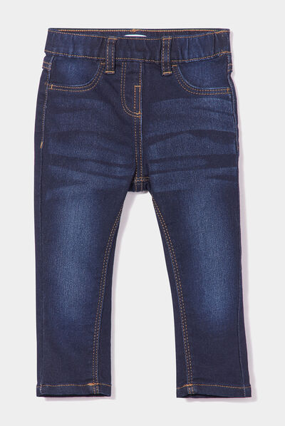 Jegging droit denim brut bébé fille