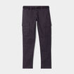 Pantalon cargo ceintur&eacute; Trappeur gris fonc&eacute; homme