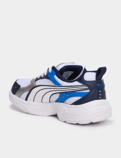 Baskets running &agrave; lacets Puma Milenio bleu electrique gar&ccedil;on