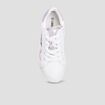 Tennis basses zippées Liberto blanc fille
