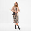 Veste blazer 2 poches Mosquitos marron femme