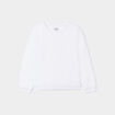 Sweat doux manches longues blanc fille