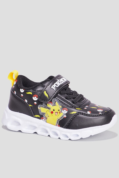 Baskets running Pokémon Pikachu noir garçon