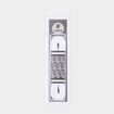 Lacet rond 90 cm Tawata blanc mixte