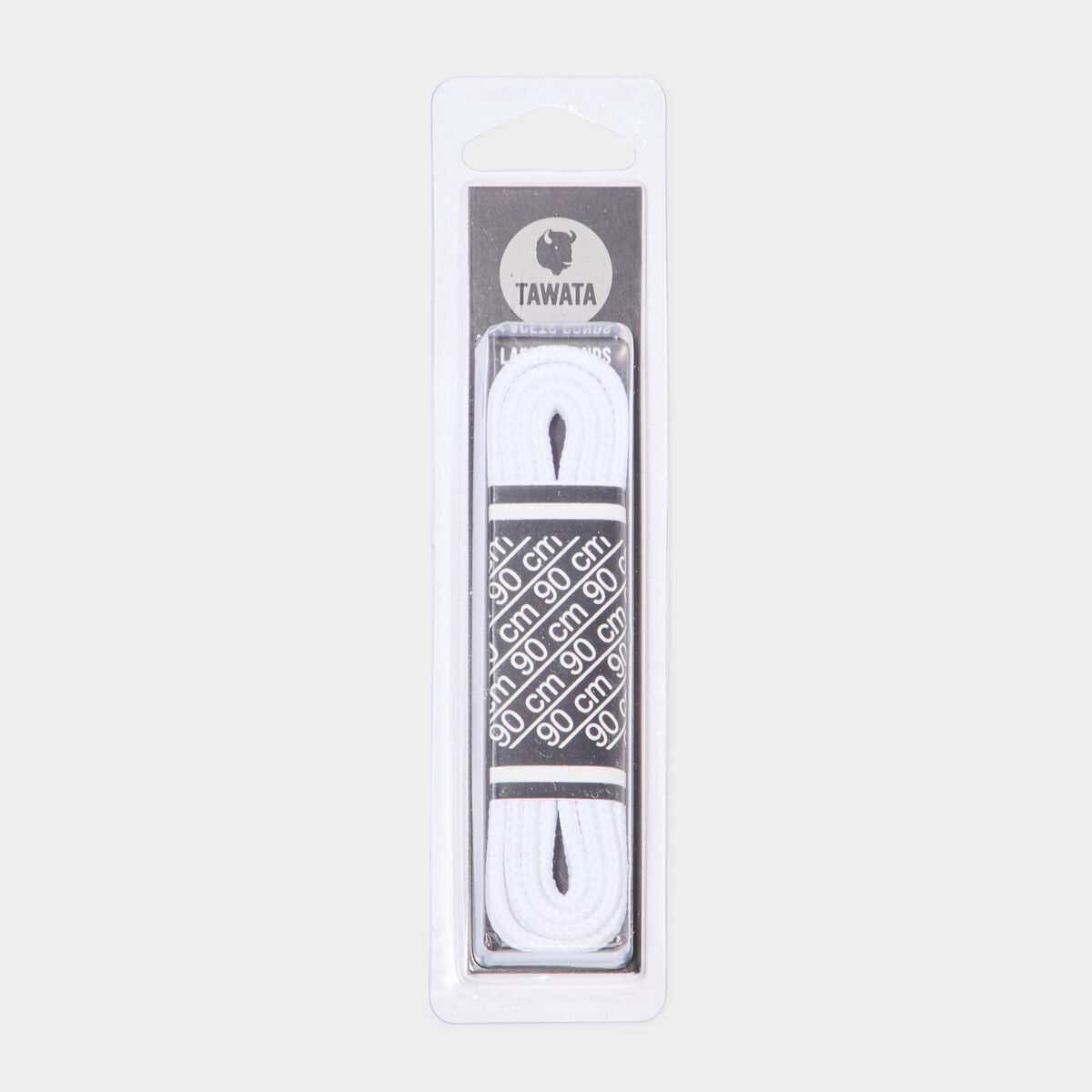 Lacet rond 90 cm Tawata blanc mixte