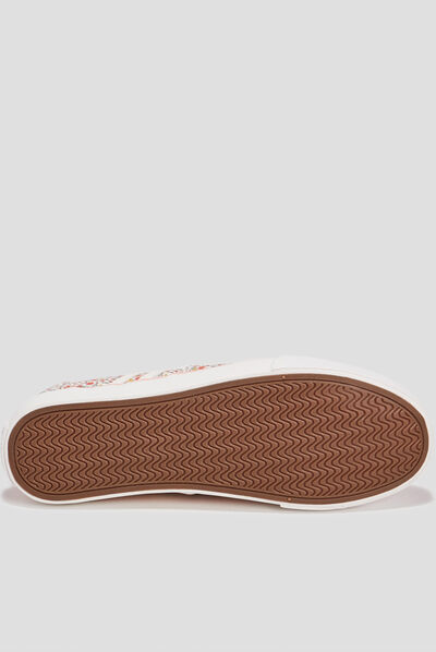 Tennis en toile à lacets Creeks multicolore femme
