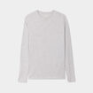 T-shirt manches longues gris homme