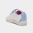 Tennis basses &agrave; scratchs Stitch blanc b&eacute;b&eacute; fille