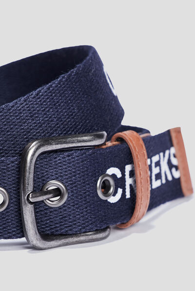 Ceinture Creeks bleu marine garçon