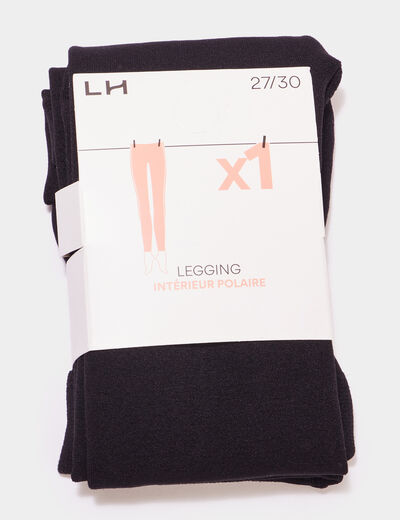 Leggings noir fille
