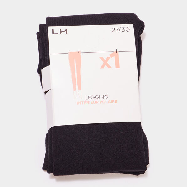 Leggings noir fille