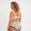 Soutien-gorge emboitant microfibre blanc femme grande taille