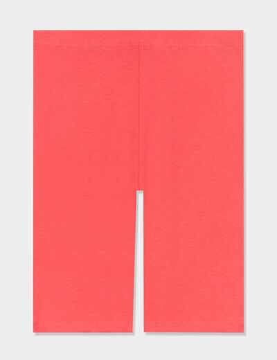 Lot 2 shorts courts rose fushia fille