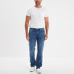 Jean stretch coupe regular denim stone homme