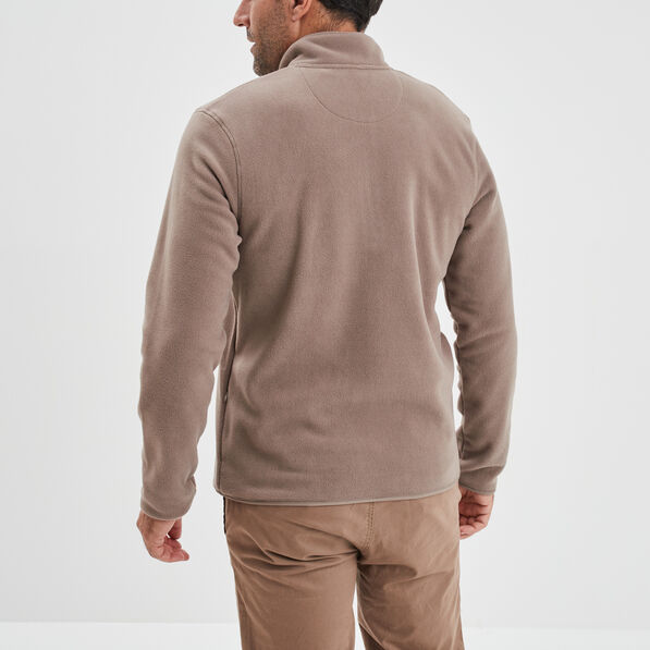 Sweat polaire camionneur Trappeur marron homme