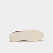 Baskets basses &agrave; lacets marron homme