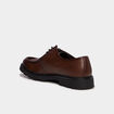 Derbies crant&eacute;es marron homme