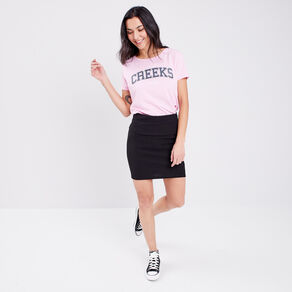 jupe ajustee courte noir femme Jupe ajustée courte noir femme