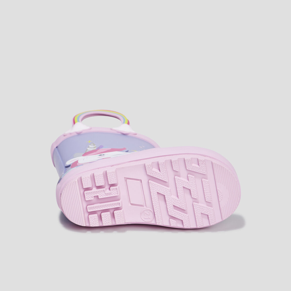 Bottes de pluie multicolore bébé fille