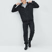 Pantalon jogging taille élastiquée noir homme