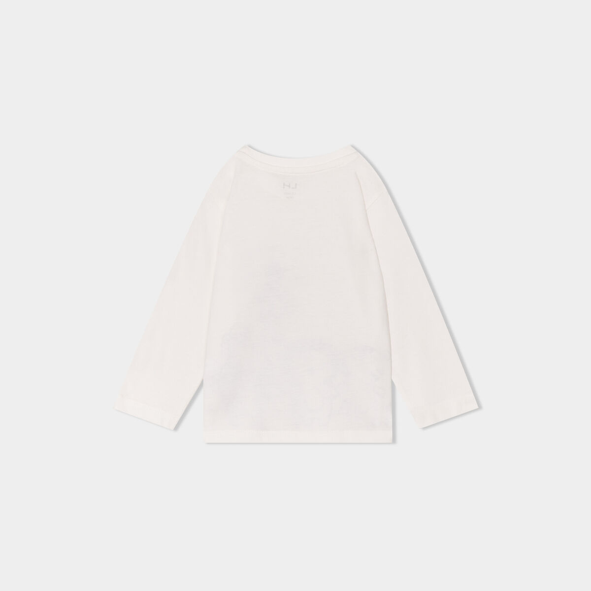 T-shirt manches longues coton blanc bébé garçon