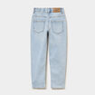 Jeans jogger droit taille &eacute;lastiqu&eacute;e denim triple stone gar&ccedil;on