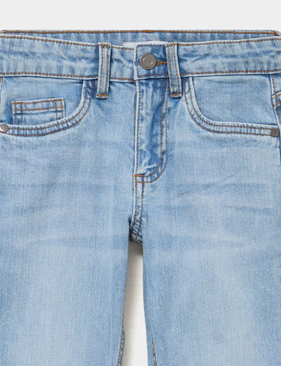 Jeans slim 5 poches denim double stone gar&ccedil;on