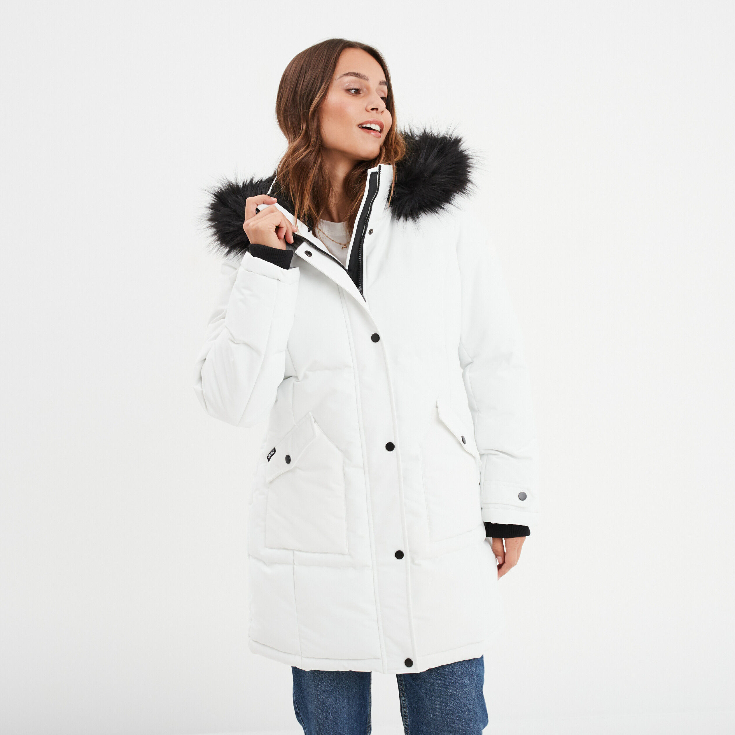 Manteau femme blanc pas cher outlet