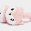 Cache-oreilles fausse fourrure rose fille