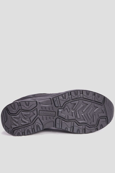 Baskets running mémoire forme Skechers noir homme
