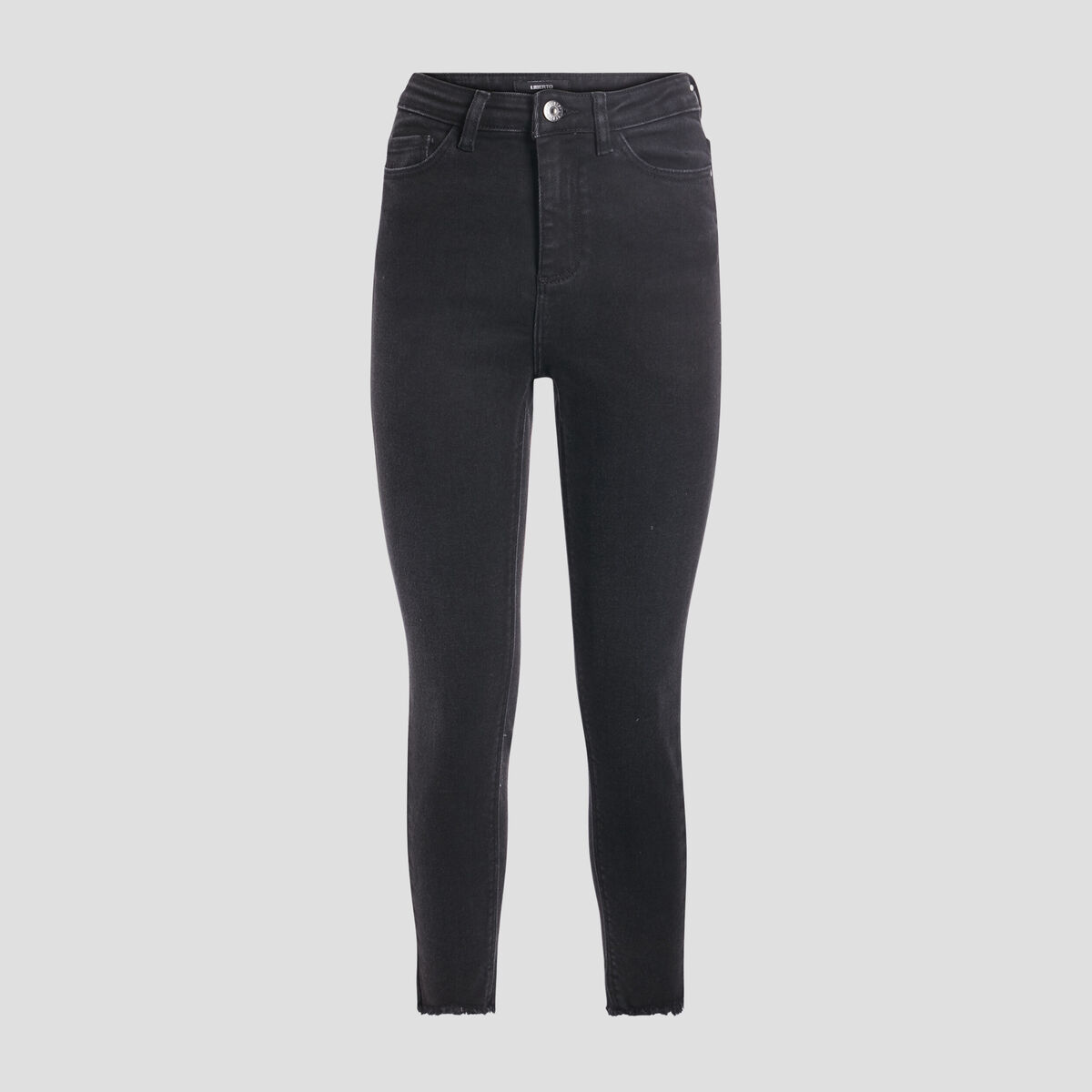Jeans skinny taille haute Liberto denim noir femme