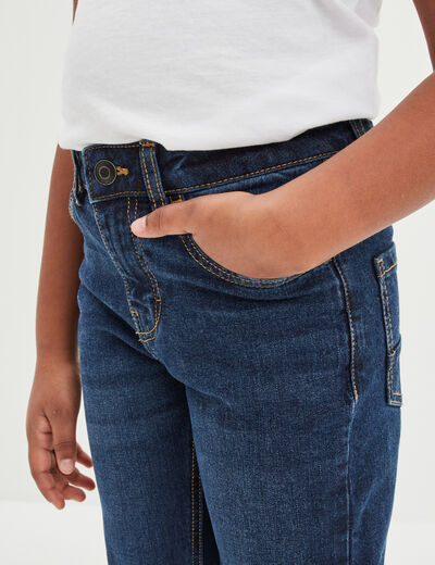 Jeans denim regular 5 poches denim brut garçon