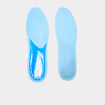 Semelles gel d&eacute;coupables bleu mixte