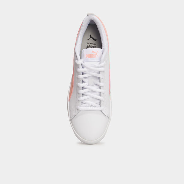tennis basses en cuir puma smash blanc femme Tennis basses en cuir Puma Smash blanc femme
