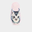 Chaussons mules rose fille