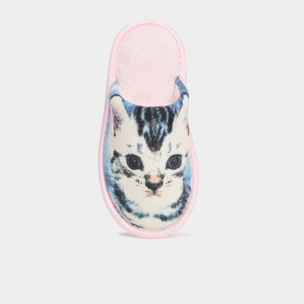 chaussons mules rose fille Chaussons mules rose fille