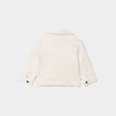 Veste esprit biker droite ecru b&eacute;b&eacute; fille