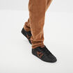 Tennis basses à lacets noir homme