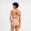 Soutien-gorge push-up triangle beige femme