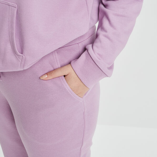 pantalon de jogging droit violet clair femmegt Pantalon de jogging droit violet clair femme grande taille